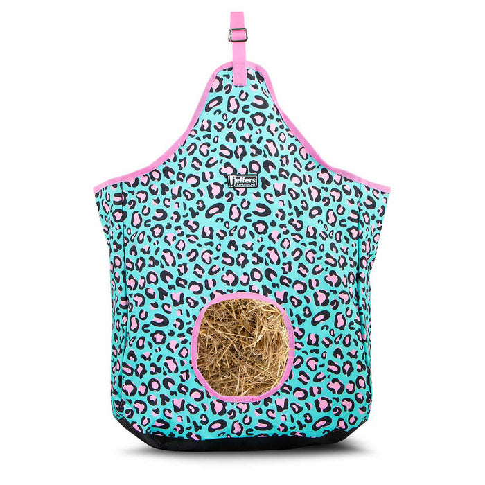 Jeffers Expression Top Loading Hay Bag, 600 Denier - JEF2JT - Party Cheetah - 18
