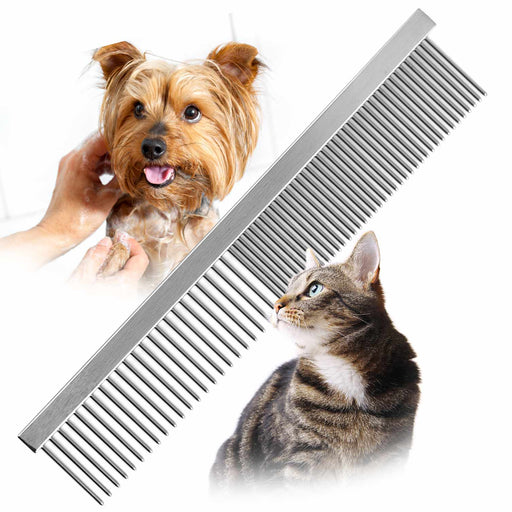 flat spine groomers comb Jeffers Flat Back Pet Grooming Combs