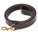 Jeffers Flat Leather Dog Leash with Hand Strap Handle, 6'L - 8M0E - 3/4"W x 6'L - 7
