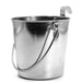 Jeffers Flat-Sided Stainless Steel Pails with Hook & Handle - G3S1 - 1 Hook - 1 Quart - 1 - 2