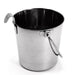 Jeffers Flat-Sided Stainless Steel Pails with Hook & Handle - G3S1 - 1 Hook - 1 Quart - 1 - 4