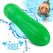 Jeffers Floating Natural Rubber Dog Chew Toy with Vanilla Scent for Dental Health and Water Play - I7RQ - Cucumber - Medium - 1 - 2