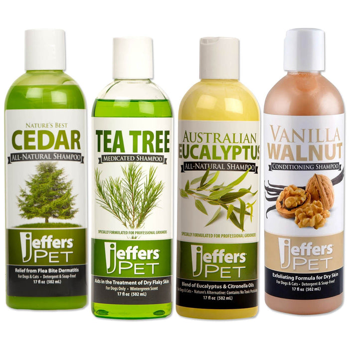 Jeffers Forest Pup Shampoos, 4 Piece Kit - TZP5-KIT - 1