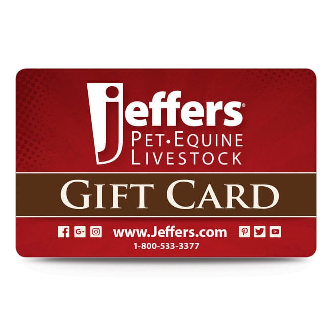 Jeffers Gift Card (Online Only)