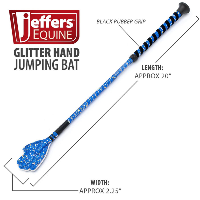 Jeffers Glitter Hand 20 Inch Jumping Bat - IA7Q - Royal Blue - 7
