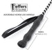 Jeffers Glitter Ribbon 26 Inch Riding Crop - IA7G - Black - 12