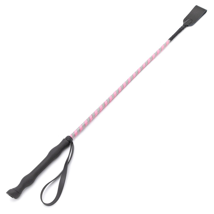 Jeffers Glitter Ribbon 26 Inch Riding Crop - IA7H - Pink - 6