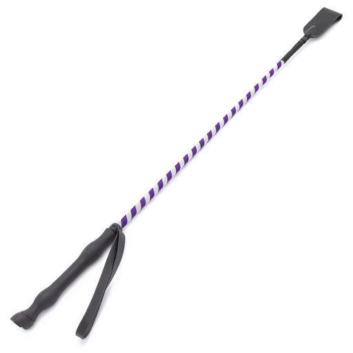 Jeffers Glitter Ribbon 26 Inch Riding Crop - IA7J - Purple - 1