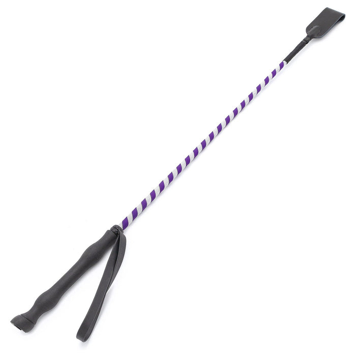 Jeffers Glitter Ribbon 26 Inch Riding Crop - IA7J - Purple - 1