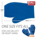 Jeffers GROOMIT - Rubber Grooming Glove for Animals - IAGH - Blue - 5