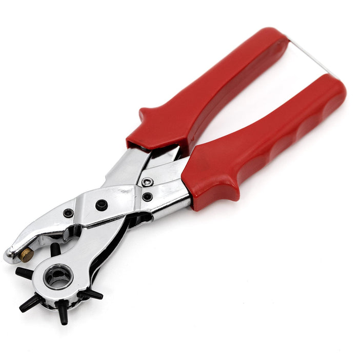 Jeffers Heavy Duty Compound Action Leather Punch with Soft Grip Handle - IAL2 - 1 - 1