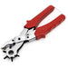 Jeffers Heavy Duty Compound Action Leather Punch with Soft Grip Handle - IAL2 - 1 - 1