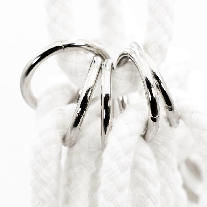 Jeffers Heavy - Duty Cotton Hay Net with 4" x 4" Holes, Holds 1/4 Bale - IABC - 4" x 4" - 1 - 2