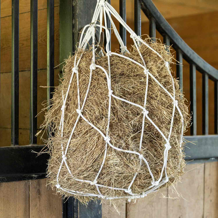 Jeffers Heavy - Duty Cotton Hay Net with 4" x 4" Holes, Holds 1/4 Bale - IABC - 4" x 4" - 1 - 1