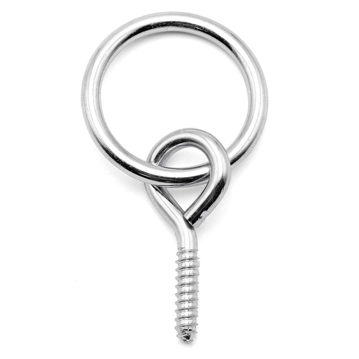 Jeffers Hitching Ring with Eye Screw Hook, 10 ct - IACX - 4