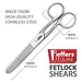 Jeffers Horse Grooming Fetlock Shears, Stainless Steel - IAFU - 2