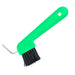 Jeffers Horse Hoof Pick & Brush Combination Tool - IAF5 - Green - 5