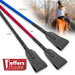 Jeffers Horse Jumping Training Bat, 20" Riding Crop with Wrist Strap - FBGD - Black - 2
