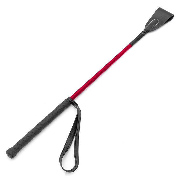 Jeffers Horse Jumping Training Bat, 20" Riding Crop with Wrist Strap - FBGE - Red - 8