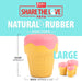 Jeffers Ice Cream Cone Natural Rubber Stuffable Treat Dispensing Dental Dog Chew Toy - I7QX - Multi - Large - 1 - 18