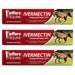 Jeffers Ivermectin Horse Dewormer Gel, Apple Flavored - JVBB-3 - 3 Pack - 12