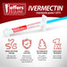 Jeffers Ivermectin Horse Dewormer Gel, Apple Flavored - JVBB - Single Pack - Apple - 3