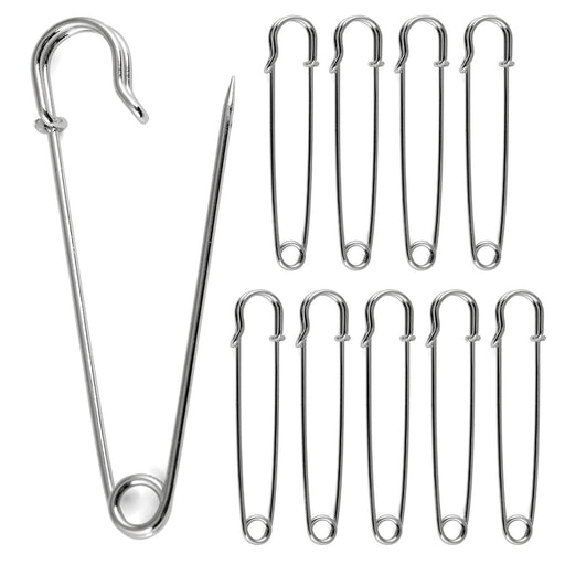 Jeffers Jumbo Multi - Purpose Blanket Pins, 10 - Pack - IABS - 10 ct - 1