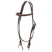 Jeffers Leather Browband Headstall - GAGE9 - Havana - 1