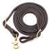 Jeffers LuxeLeather Heavy Oiled Adjustable Roping Rein with Scissor Snap for Horses - JEF13P - Heavy Oiled - 1/2" x 8' - 1 - 5