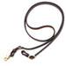 Jeffers LuxeLeather Heavy Oiled Adjustable Roping Rein with Scissor Snap for Horses - JEF13R - Heavy Oiled - 5/8" x 8' - 1 - 18