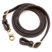 Jeffers LuxeLeather Heavy Oiled Adjustable Roping Rein with Scissor Snap for Horses - JEF13R - Heavy Oiled - 5/8" x 8' - 1 - 14
