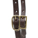 Jeffers LuxeLeather Heavy Oiled Browband Headstall with Quick Change Bit Ends for Horses - JEF13T - Heavy Oiled - Full - 1 - 4