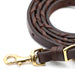 Jeffers LuxeLeather Heavy Oiled Laced Barrel Rein for Horses - JEF13H - Heavy Oiled - 3/4" x 7.5' - 1 - 4