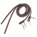 Jeffers LuxeLeather Heavy Oiled Split Reins with Weighted Ends for Horses - JEF13K - Heavy Oiled - 5/8" x 8' - 1 Pair - 6
