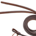 Jeffers LuxeLeather Heavy Oiled Split Reins with Weighted Ends for Horses - JEF13K - Heavy Oiled - 5/8" x 8' - 1 Pair - 3