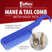 Jeffers Mane & Tail Comb with Hoof Pick for Horses - IAA7 - 2