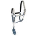 Jeffers Matching Horse Halter & Lead Rope 2 Piece Set, Full Size - GAG1T1 - Latte Snaffles & Irons - Full - 18