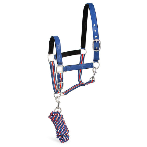 Jeffers Matching Horse Halter & Lead Rope 2 Piece Set, Full Size - GAG1T8 - Allegiance - Full - 1