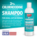 Jeffers Medicated 2% Chlorhexidine Shampoo for Dogs, Cats & Horses - JEFFFE - 16 oz - 1 - 2