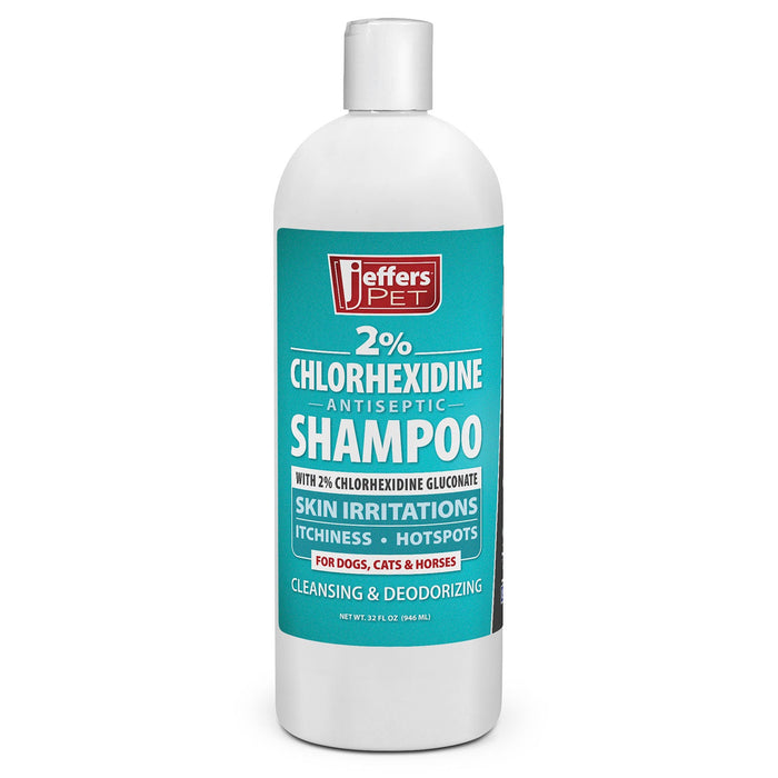 Jeffers Medicated 2% Chlorhexidine Shampoo for Dogs, Cats & Horses - JEFFFF - 32 oz - 1 - 4