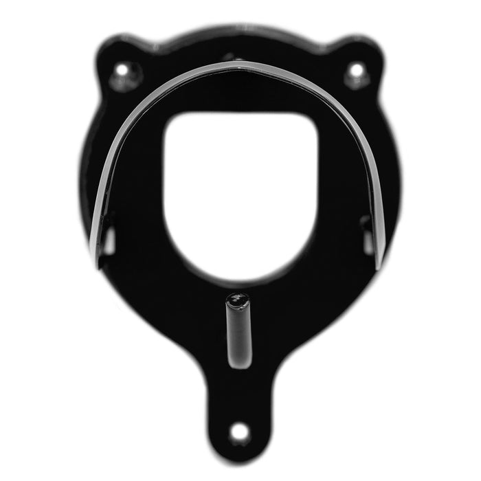 Jeffers Metal Horse Bridle Storage Bracket - IAH3 - Black - 1 - 2