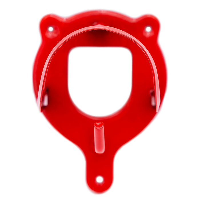 Jeffers Metal Horse Bridle Storage Bracket - IAH4 - Red - 1 - 6