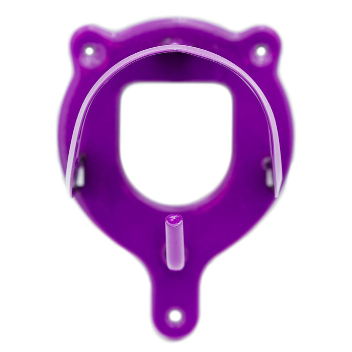 Jeffers Metal Horse Bridle Storage Bracket - KOMV - Purple - 1 - 14