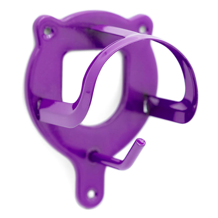 Jeffers Metal Horse Bridle Storage Bracket - KOMV - Purple - 1 - 15