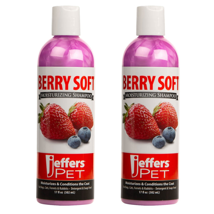 Jeffers Moisturizing Shampoos for Pets - TZCD-2 - 17 oz - Berry Soft - 2 - 9