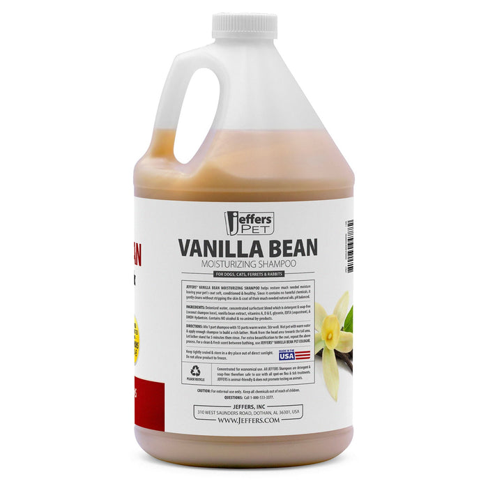 Jeffers Moisturizing Shampoos for Pets - TZL7 - gallon - Vanilla Bean - 1 - 9