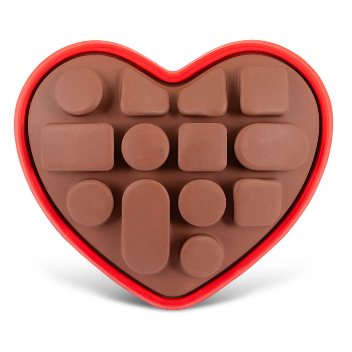 Jeffers Natural Rubber Box of Chocolates Dog Chew Toy for Medium - Chewers - I7Q7 - Multi - Small - 1 - 7