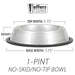 Jeffers No - Skid/No - Tip Stainless Steel Pet Bowls - G3N1 - 1 pint - 6
