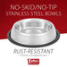 Jeffers No - Skid/No - Tip Stainless Steel Pet Bowls - G3N1 - 1 pint - 2