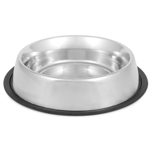 Jeffers No - Skid/No - Tip Stainless Steel Pet Bowls - G3N2 - 1 quart - 11